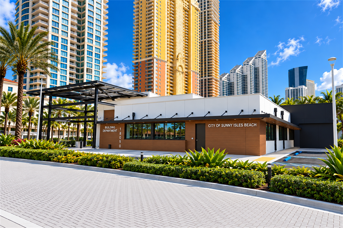 Sunny Isles Municipal Building Exterior
