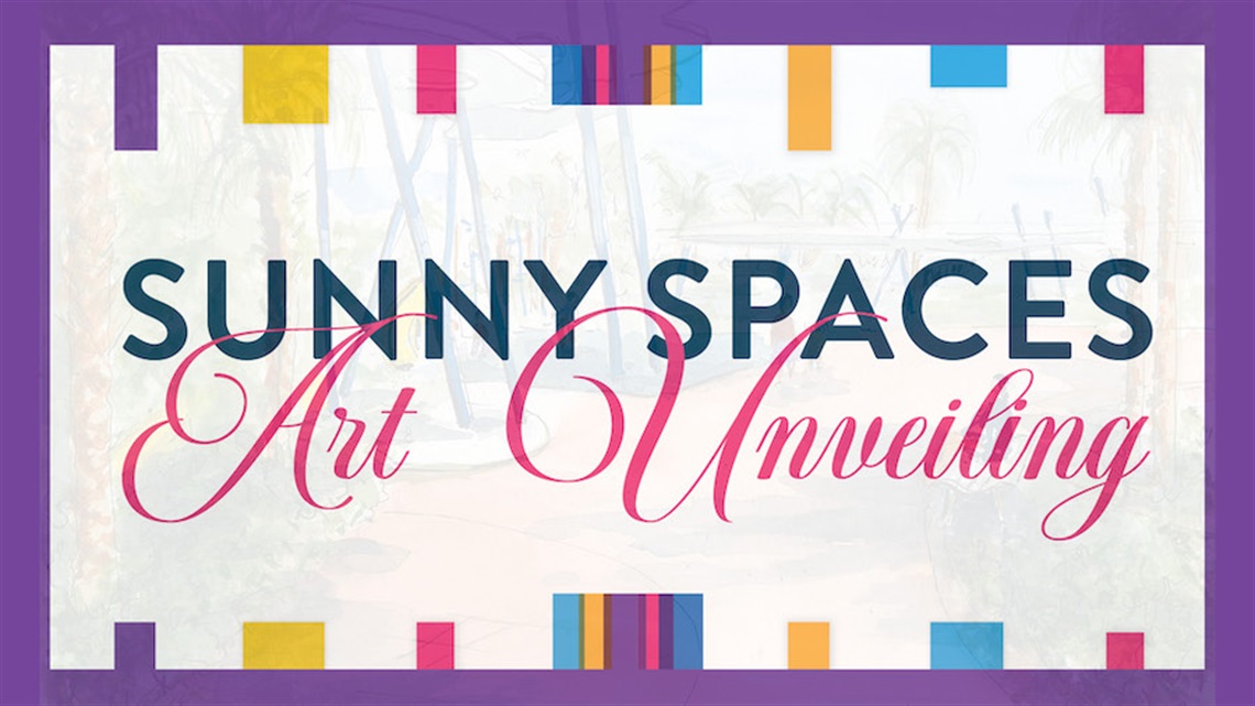 Sunny Spaces Art Unveiling